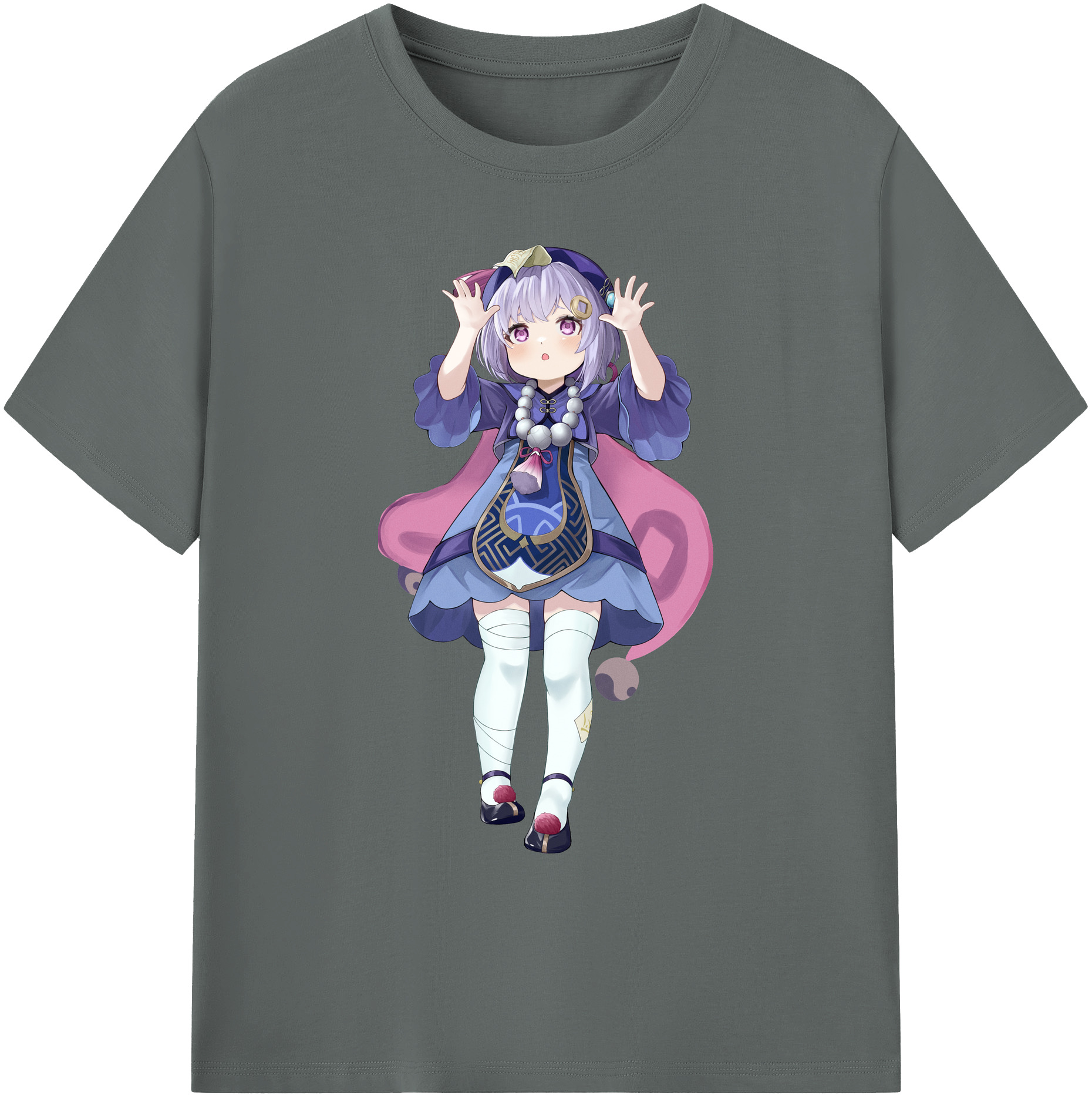げんし神 七七 なな  genshin Nana 綿100％ メンズ半袖Tシャツ｜肌触りやわらか＆通気性